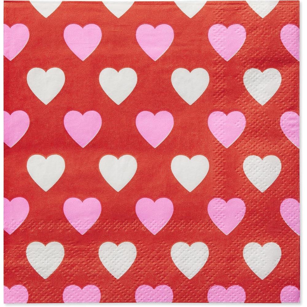 imageAmerican Greetings 50Count Valentines Day Party Supplies Paper NapkinsPaper Napkins