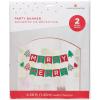 American Greetings 50-Count 6.5 in. x 6.5 in. Paper Napkins, Winter Floral Christmas Party Supplies(Photo Booth Props With Banners)