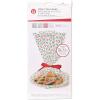 American Greetings 50-Count 6.5 in. x 6.5 in. Paper Napkins, Winter Floral Christmas Party Supplies(XMAS COOKIE TRAY BAGS 12CT)