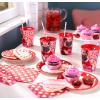 American Greetings 50-Count Valentines Day Party Supplies, Paper Napkins(Dinner Plates)