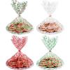 American Greetings 50-Count 6.5 in. x 6.5 in. Paper Napkins, Winter Floral Christmas Party Supplies(XMAS COOKIE TRAY BAGS 12CT)
