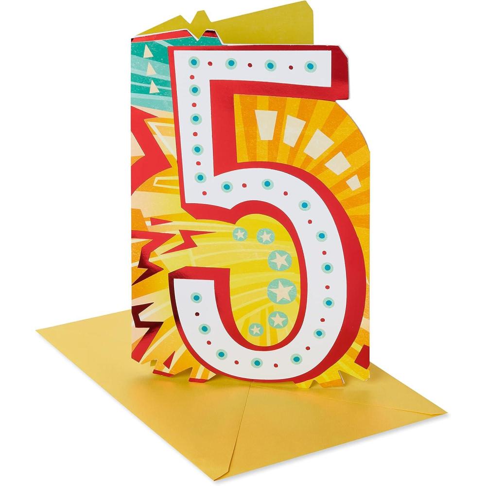 imageAmerican Greetings 5th Birthday Card LlamaAwesome Birthday