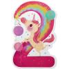 American Greetings 2nd Birthday Card for Girl (Minnie Mouse)(Unicorn)