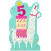 American Greetings 5th Birthday Card (Llama)(Llama)