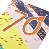 American Greetings 70th Birthday Card (Be Celebrated)(Now You’re Seventy!)