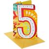 American Greetings 5th Birthday Card (Llama)(Awesome Birthday)