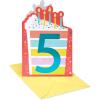 American Greetings 5th Birthday Card (Llama)(Five is Great)