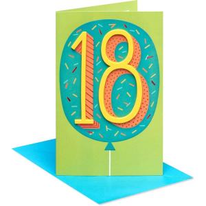American Greetings 18th Birthday Card (You Can Be Anything)(You Can Be Anything)