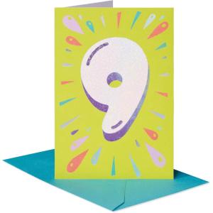 American Greetings 9th Birthday Card (Can’t Be Stopped)(9 Times Better)