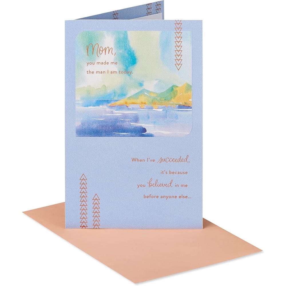 imageAmerican Greetings Mothers Day Card from Son You Mean So Much to MeStrong Woman