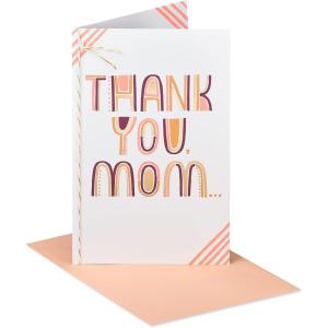 American Greetings Mothers Day Card for Mom (Appreciate You More)(Thank You for Being There)