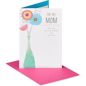 American Greetings Mothers Day Card from Daughter and Son-In-Law (When We Think About You)(For You)