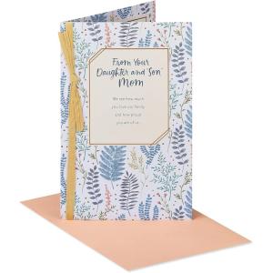 American Greetings Mothers Day Card from Daughter and Son-In-Law (When We Think About You)(How Much You Love Our Family)