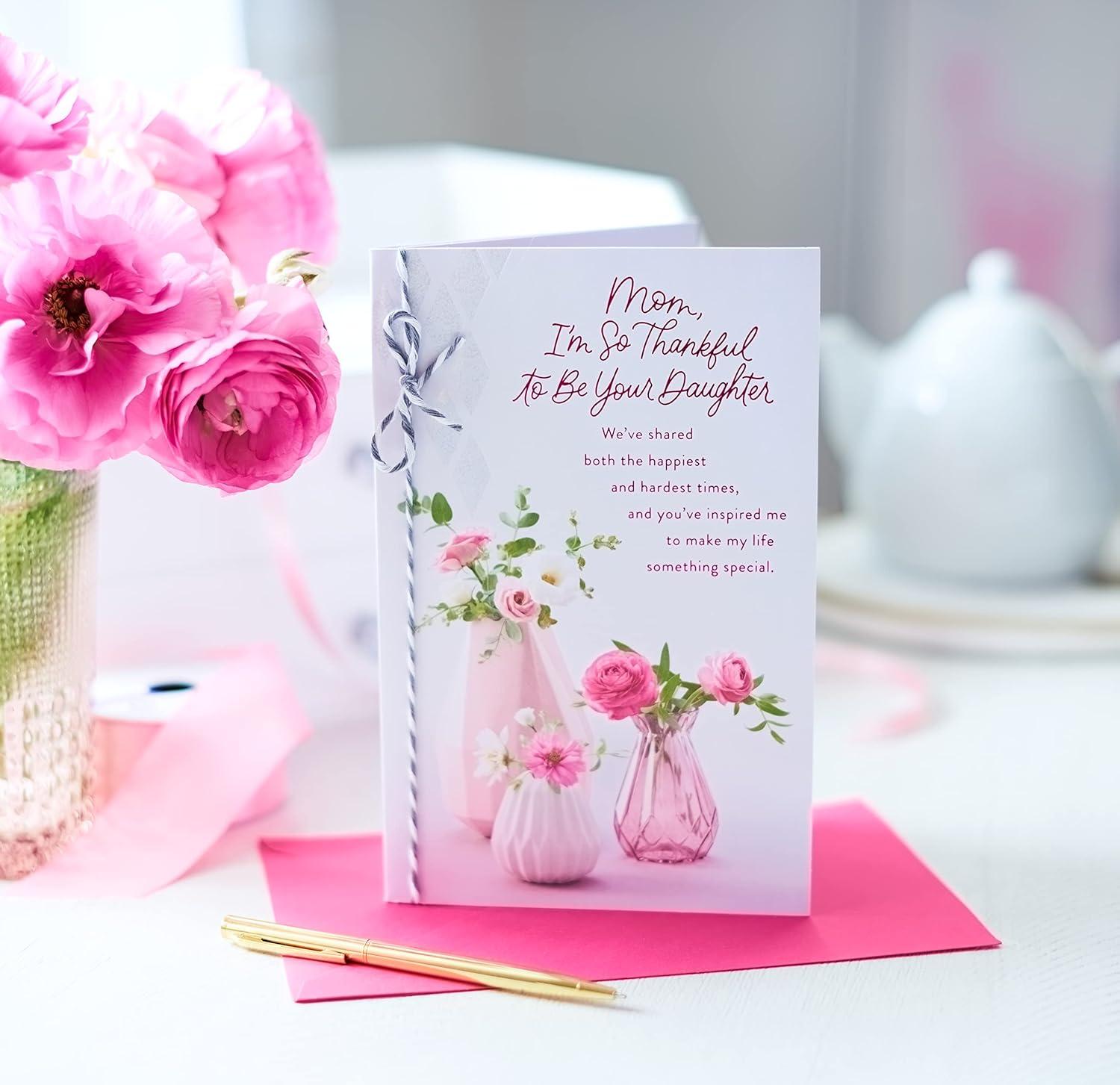 imageAmerican Greetings Mothers Day Card from Daughter Im So GratefulInspired Me