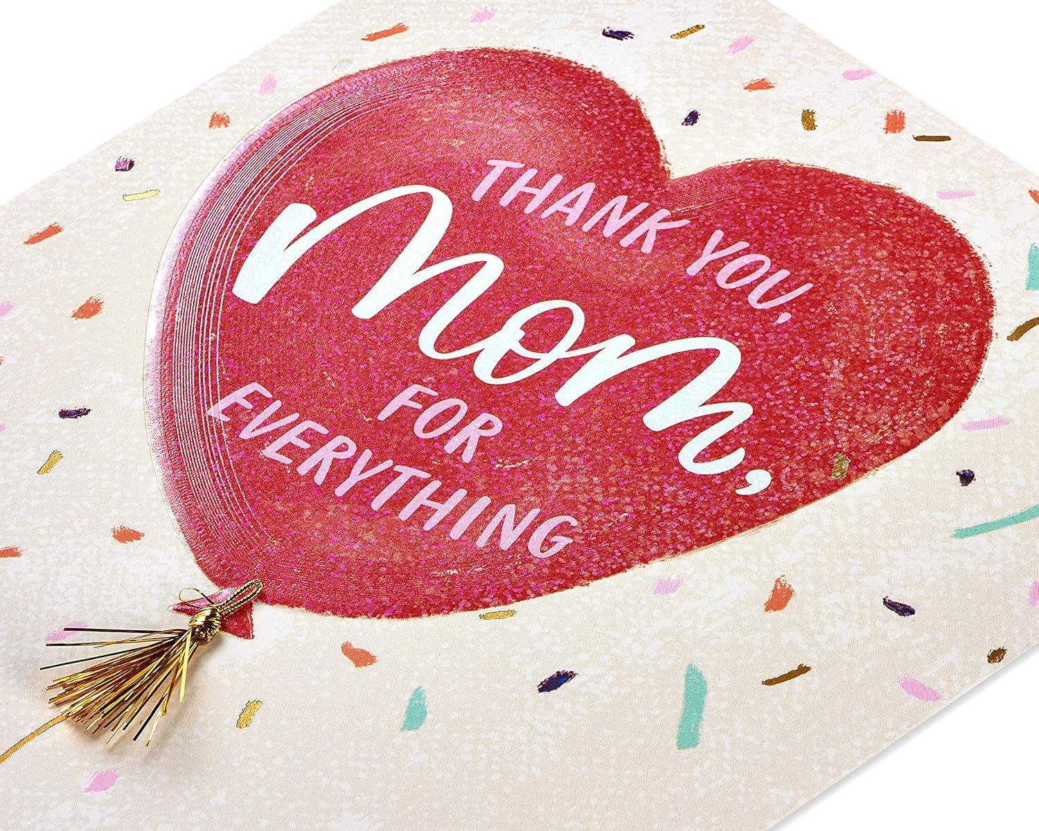 imageAmerican Greetings Valentines Day Card for Mom Great Big ThanksHear It Most