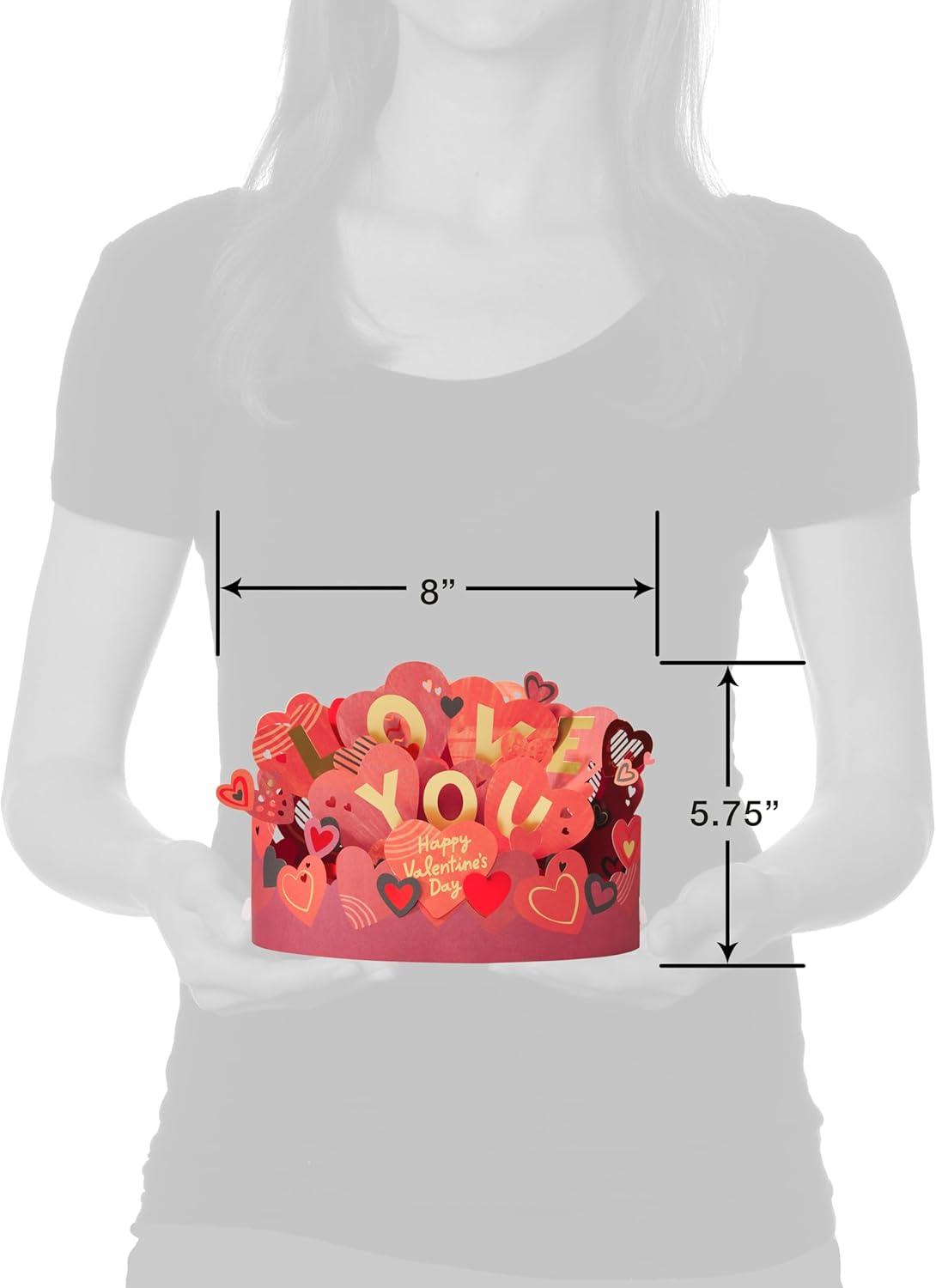 imageAmerican Greetings Valentines Day Pop Up Card Look at All This Lovered