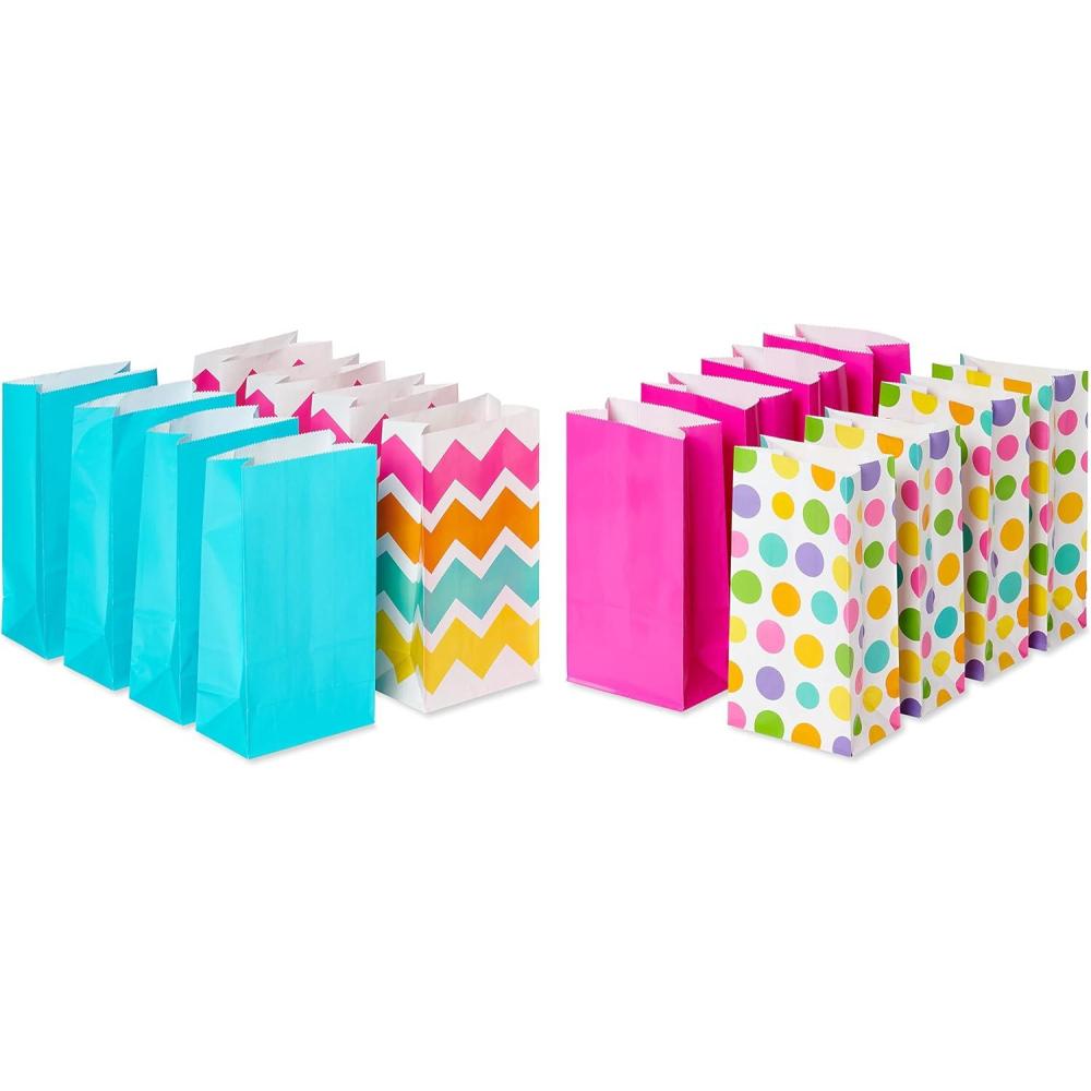imageAmerican Greetings 10quot Small AllOccasion Goodie Bags Spring Print 16CountSpring Print