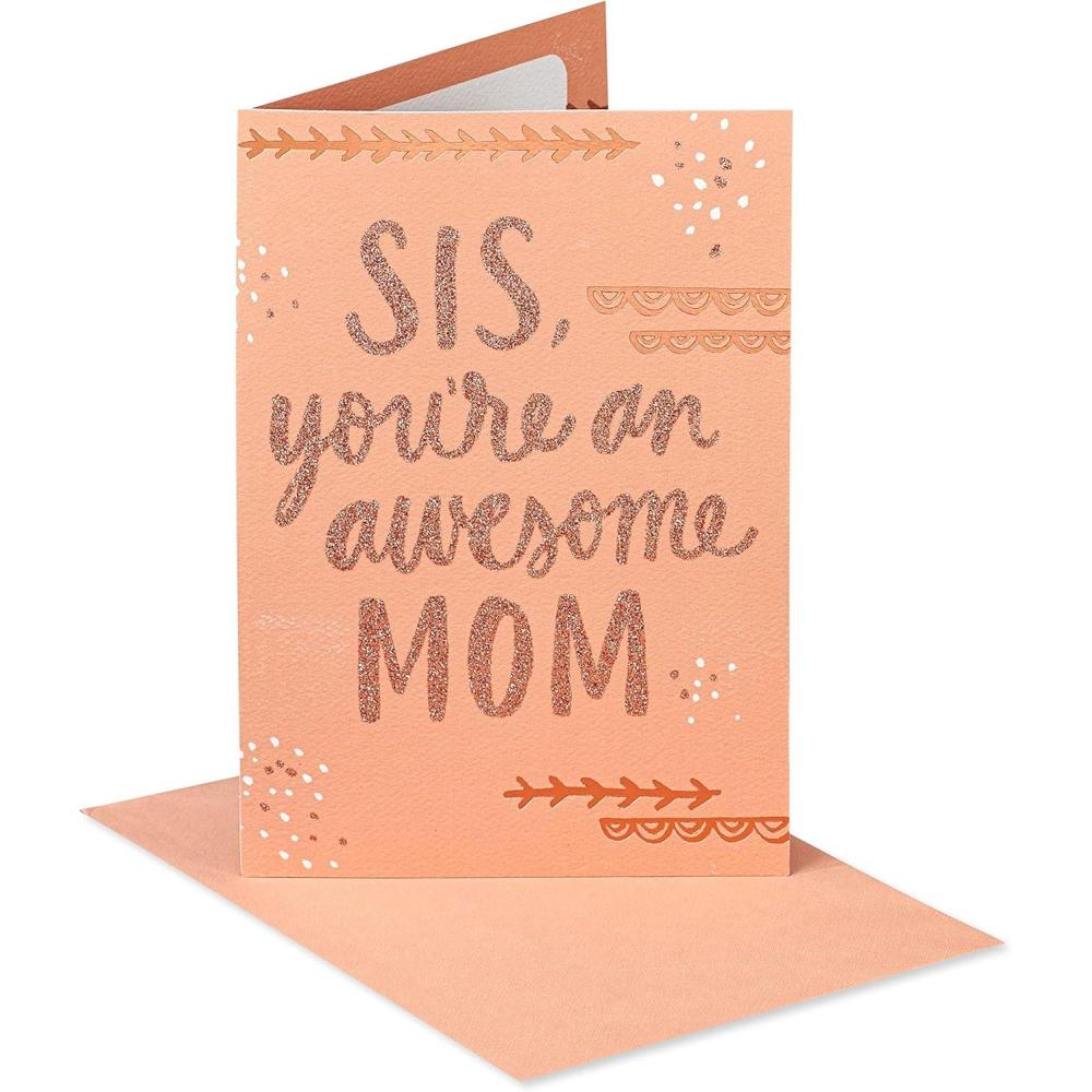 imageAmerican Greetings Mothers Day Card for Sister Shes a Great MotherIncredible Job