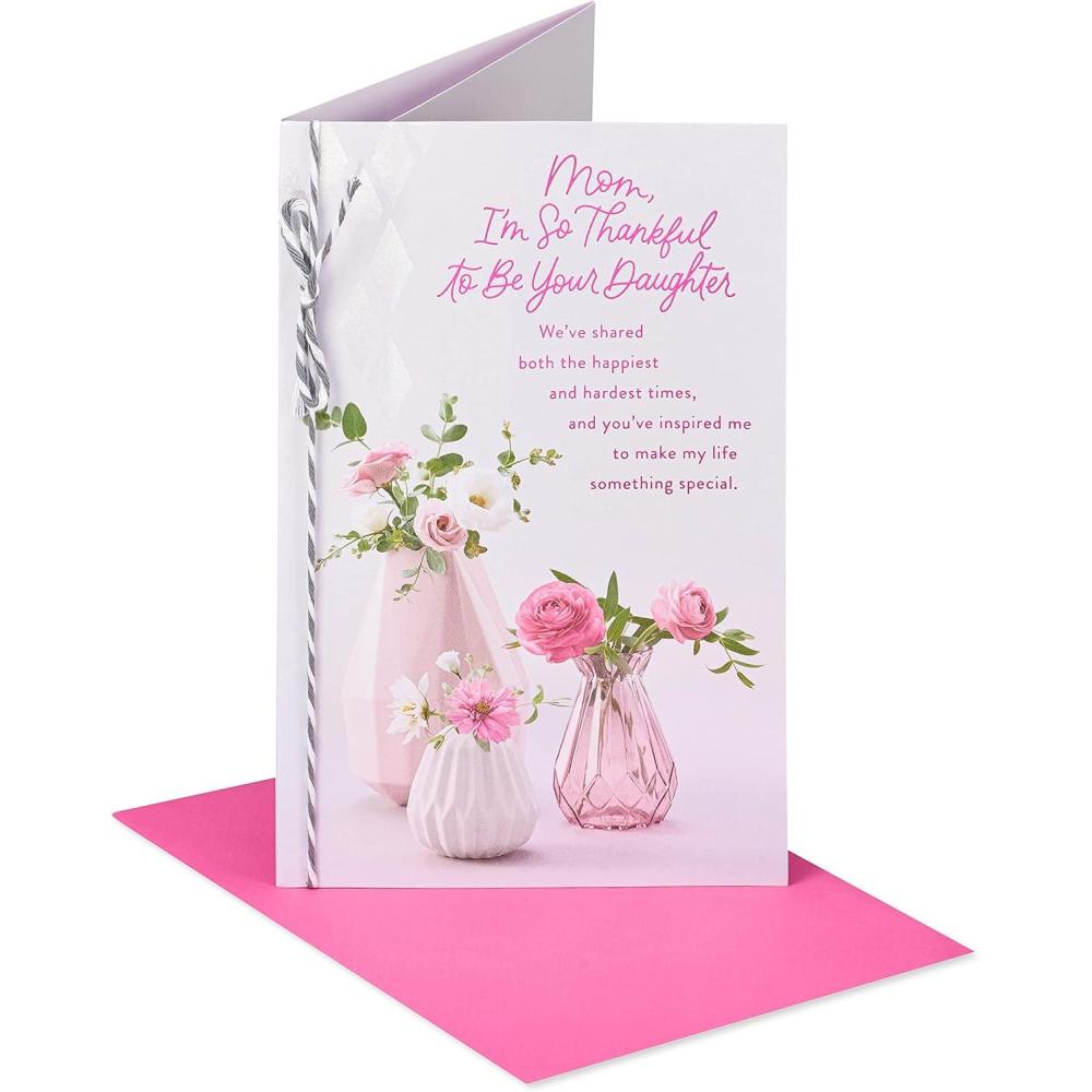 imageAmerican Greetings Mothers Day Card from Daughter Im So GratefulInspired Me
