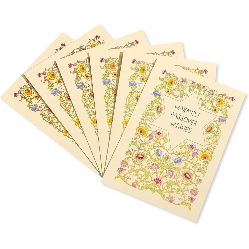 imageAmerican Greetings Passover Cards Warm Wish for Blessings 6CountWarm Wish for Blessings