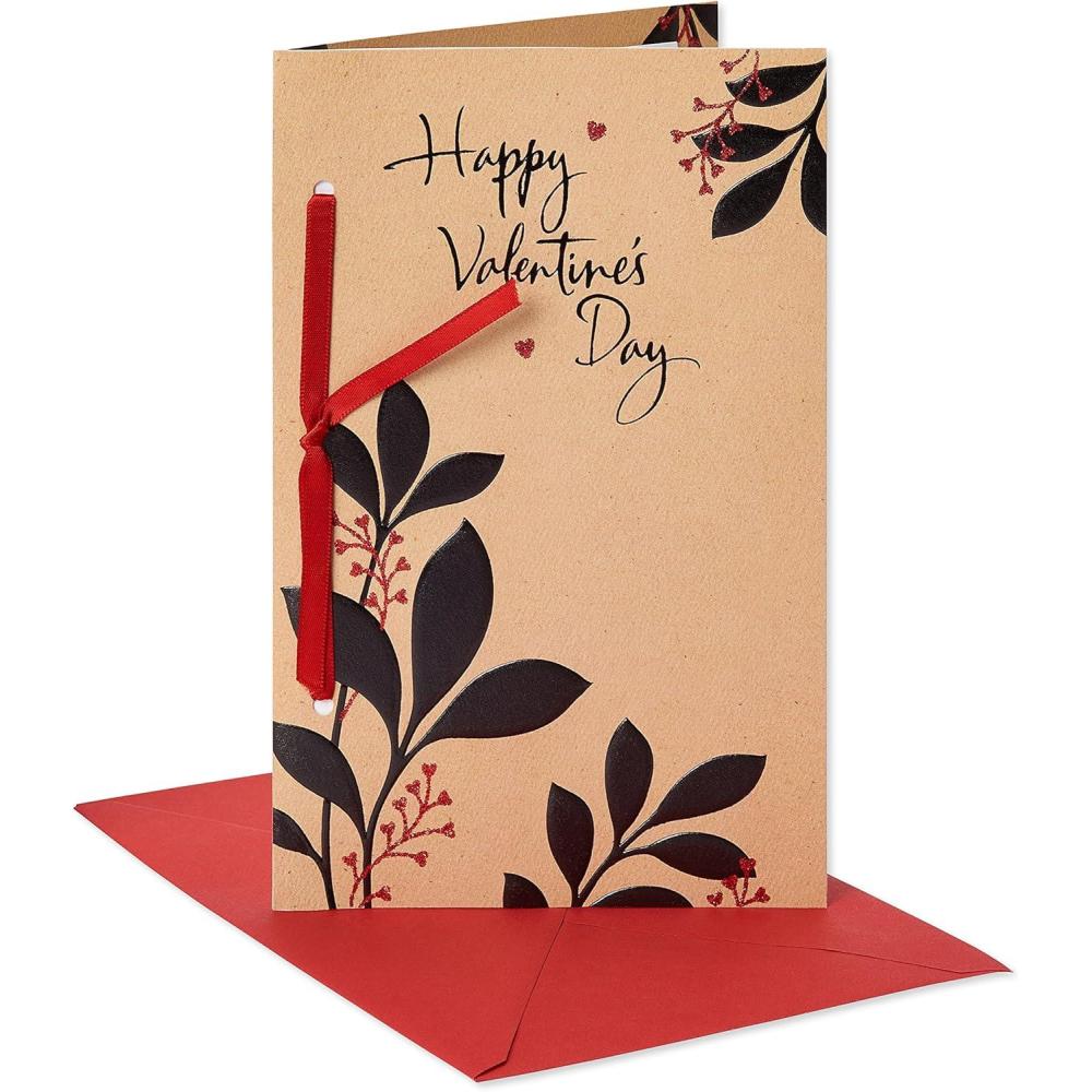 imageAmerican Greetings Valentines Day Card for Husband Wife Boyfriend Girlfriend or Significant Other It Means ForeverRed