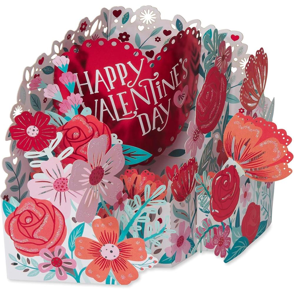imageAmerican Greetings Valentines Day Pop Up Card Look at All This LoveLots of Love