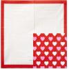 American Greetings 36-Count 7 in. Valentines Day Party Supplies, Dessert Plates(Paper Napkins)