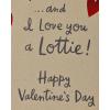 American Greetings Funny Valentines Day Card (Love You A Lottie)