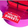 American Greetings Magic Moments Pop Up Candy Holder Valentines Day Card (So Sweet)(Hello Kitty Val Magic Moments)