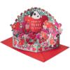 American Greetings Magic Moments Pop Up Candy Holder Valentines Day Card (So Sweet)(Red)