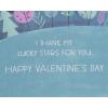 American Greetings Magic Moments Romantic Pop Up Valentine Card (Being with you)(Lucky Stars)