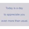 American Greetings Mothers Day Card (A Day to Appreciate You)(A Day to Appreciate You)