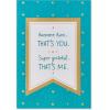 American Greetings Mothers Day Card for Aunt (Chance to Celebrate You)(Super Grateful)