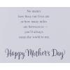 American Greetings Mothers Day Card for Mom (Incredibly Lucky)(Mean the World to Me)