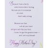 American Greetings Mothers Day Card for Mom (You’ve Taken Care of Me)(I Thank God)