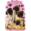 American Greetings Valentines Card for Kids (Happy Everyday)(Pugs and Kisses)