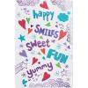 American Greetings Valentines Day Cards for Kids with Stickers, Warmest Wishes and Love-Filled Day (6-Count)(purple)