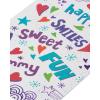 American Greetings Valentines Day Cards for Kids with Stickers, Warmest Wishes and Love-Filled Day (6-Count)(purple)