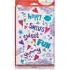 American Greetings Valentines Day Cards for Kids with Stickers, Warmest Wishes and Love-Filled Day (6-Count)(purple)