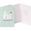 American Greetings Valentines Day Cards for Kids with Stickers, Warmest Wishes and Love-Filled Day (6-Count)(red  white)