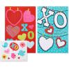 American Greetings Valentines Day Cards for Kids with Stickers, XO (4-Count)