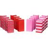 American Greetings 10.5″ Valentines Day Goodie Bags, Hearts and Stripes (16-Count)(Hearts and Stripes)