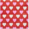 American Greetings 36-Count 7 in. Valentines Day Party Supplies, Dessert Plates(Paper Napkins)