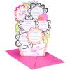 American Greetings Mothers Day Card from Kids (Makes Me Smile)(Floral Bouquet Coloring Card)