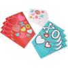 American Greetings Valentines Day Cards for Kids with Stickers, XO (4-Count)