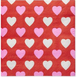 American Greetings 36-Count 7 in. Valentines Day Party Supplies, Dessert Plates(Paper Napkins)