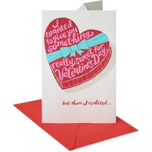 American Greetings Funny Valentines Day Card for Husband, Wife, Boyfriend, Girlfriend or Significant Other (Strongest of Values)(You’ve Got Me)