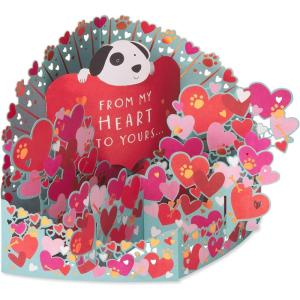 American Greetings Magic Moments Pop Up Candy Holder Valentines Day Card (So Sweet)(Red)