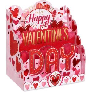 American Greetings Magic Moments Romantic Pop Up Valentine Card (Being with you)(Modern Shadowbox Lettering)