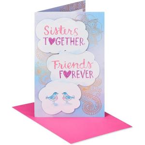 American Greetings Mothers Day Card for Sister (She’s a Great Mother)(Sisters Together)